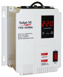Cтабилизатор напряжения Solpi-M TSD-500VA